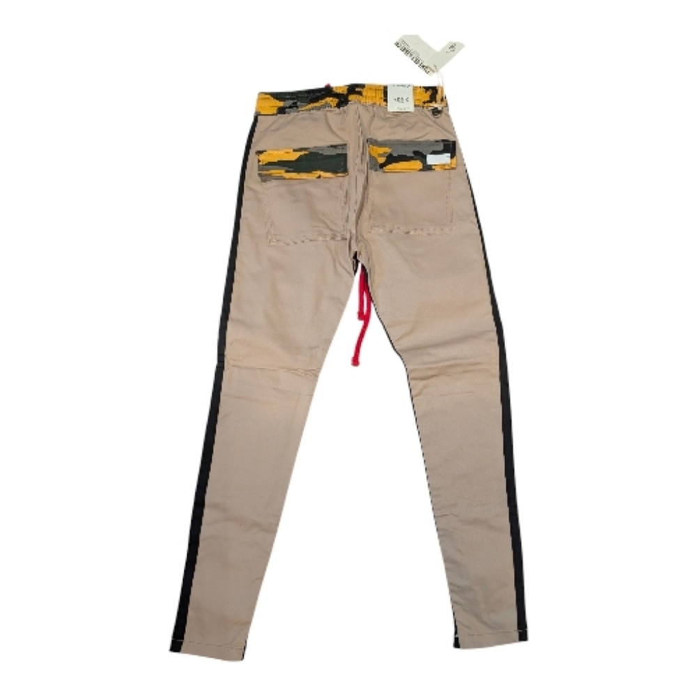 KDNK Skinny Tapered Camo Ankle Zip Jogger Style Skinny Jeans Size Small Men 30 - Picture 3 of 7
